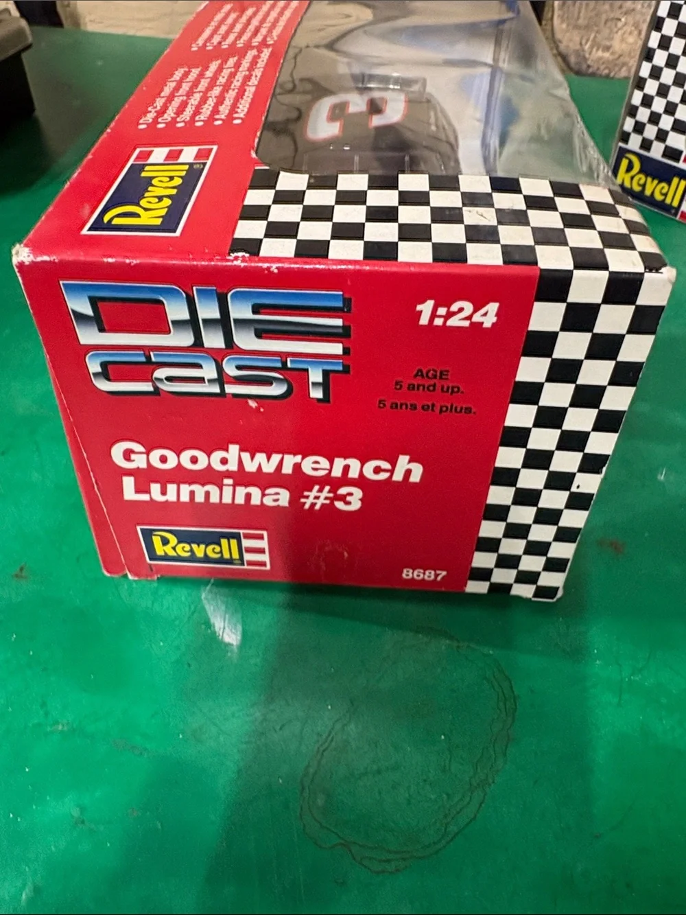 Revell Die-Cast Goodwrench Lumina #3 Race Car - Black & Green